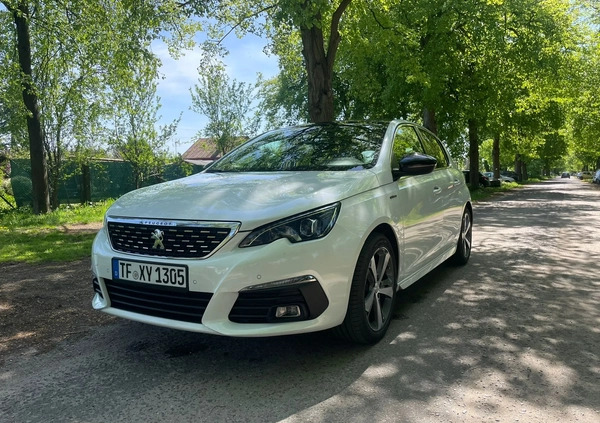 Peugeot 308 cena 46899 przebieg: 149000, rok produkcji 2017 z Piła małe 596